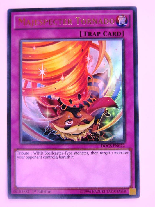 Yugioh Cards: MAJESPECTER TORNADO DOCS ULTRA RARE # 2F12