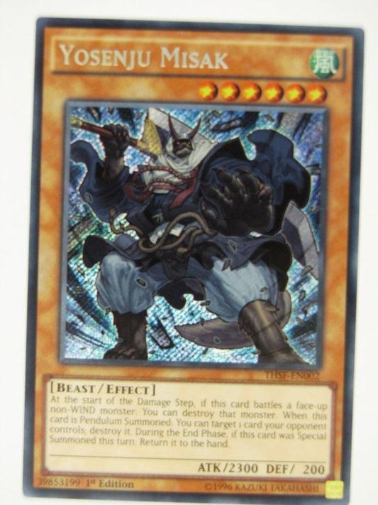 Yugioh Cards: YOSENJU MISAK THSF SECRET RARE # 21G39