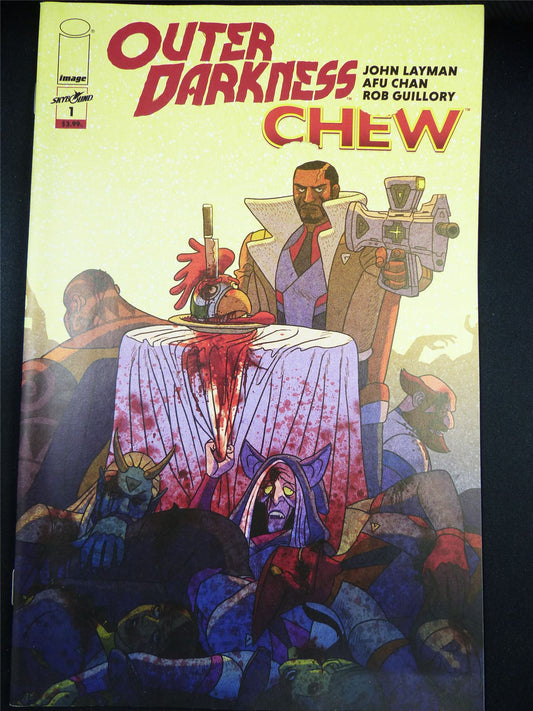 OUTER Darkness/Chew #1 - Image Comic #1QD