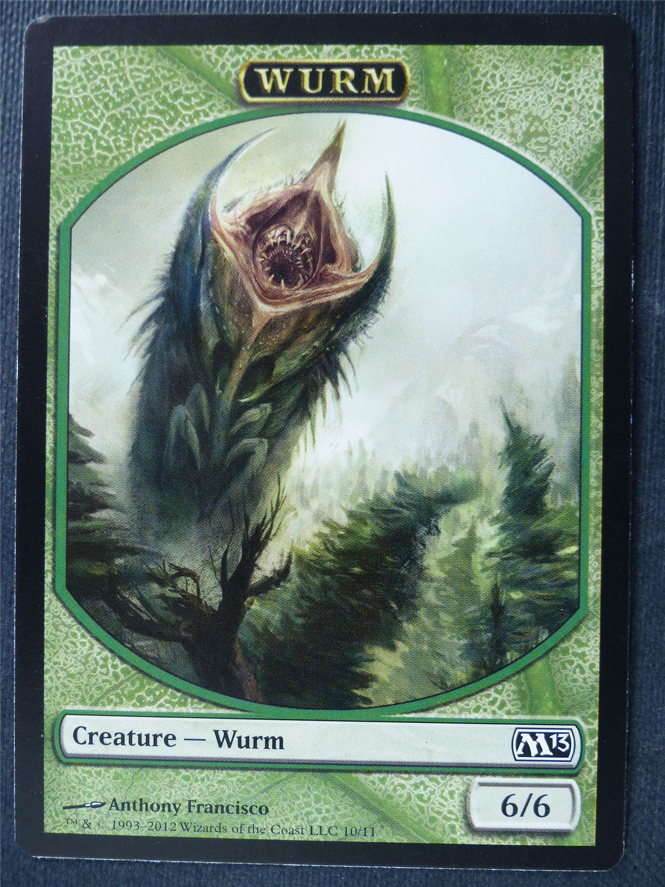 Wurm Token - Mtg Card #4NS