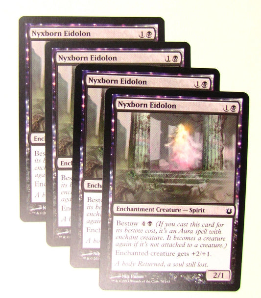 MTG Magic the Gathering Born of the Gods: Nyxborn Eidolon x4