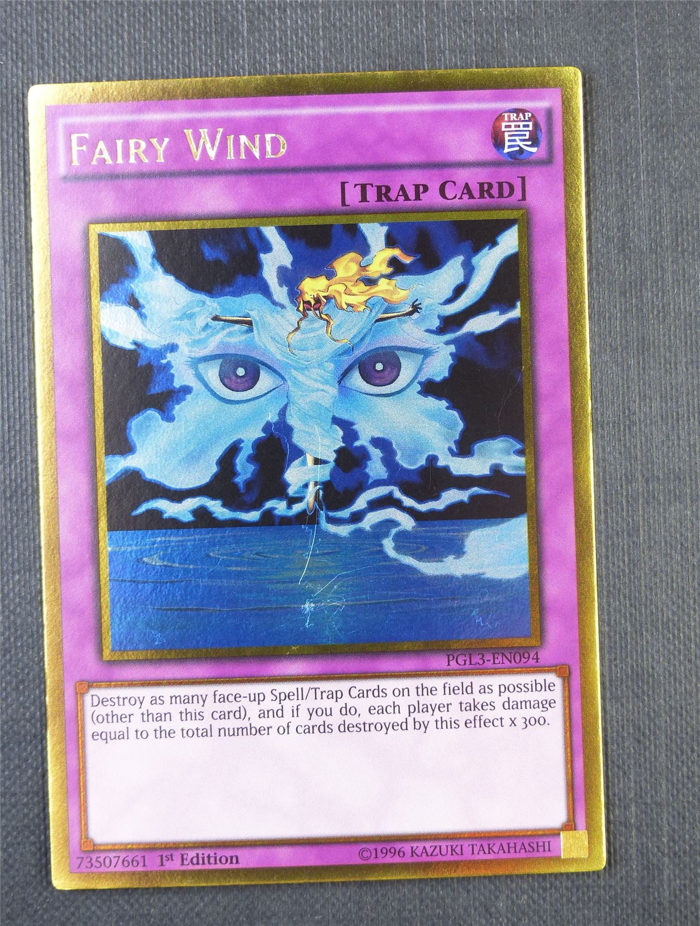 Fairy Wind PGL3 Gold - Ultra Rare - Yugioh Card #7CS