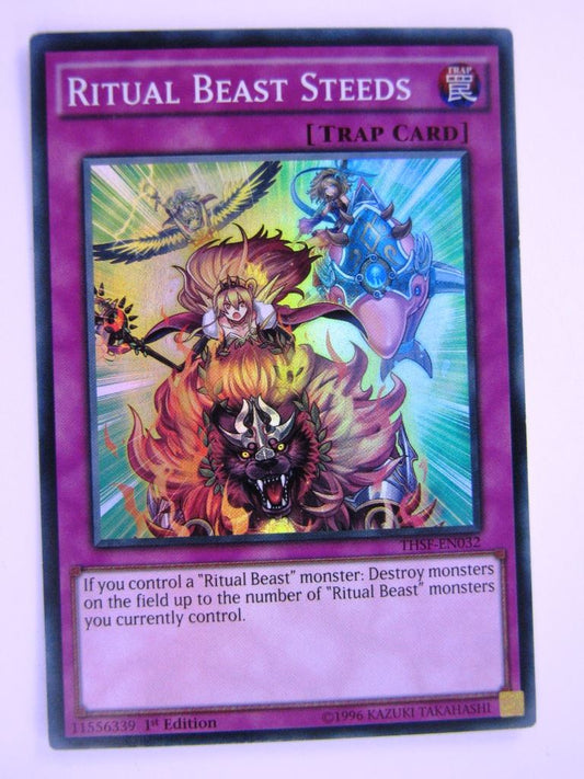 Yugioh Cards: RITUAL BEAST STEEDS THSF SUPER RARE # 11J10