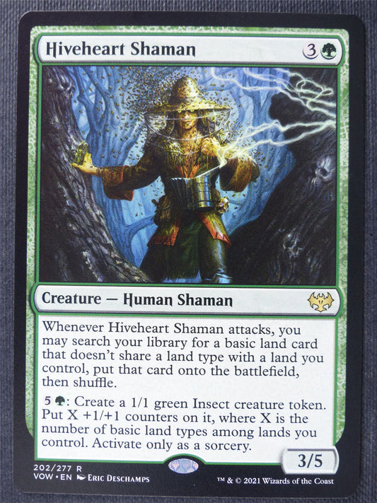 Hiveheart Shaman - Crimson Vow - Mtg Card #2G1