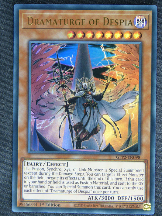 Dramaturge Of Despia GFP2 Ultra Rare - 1st ed - Yugioh Card #80I