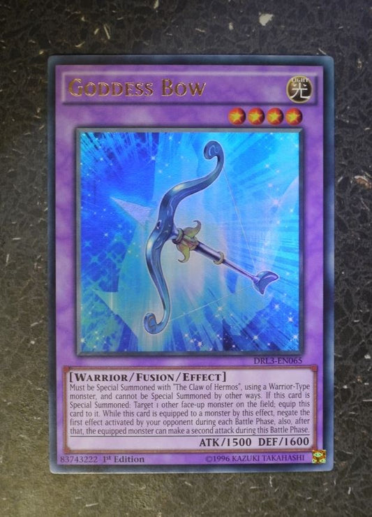 YuGiOh Cards: GODDESS BOW DRL3 ULTRA RARE # F66