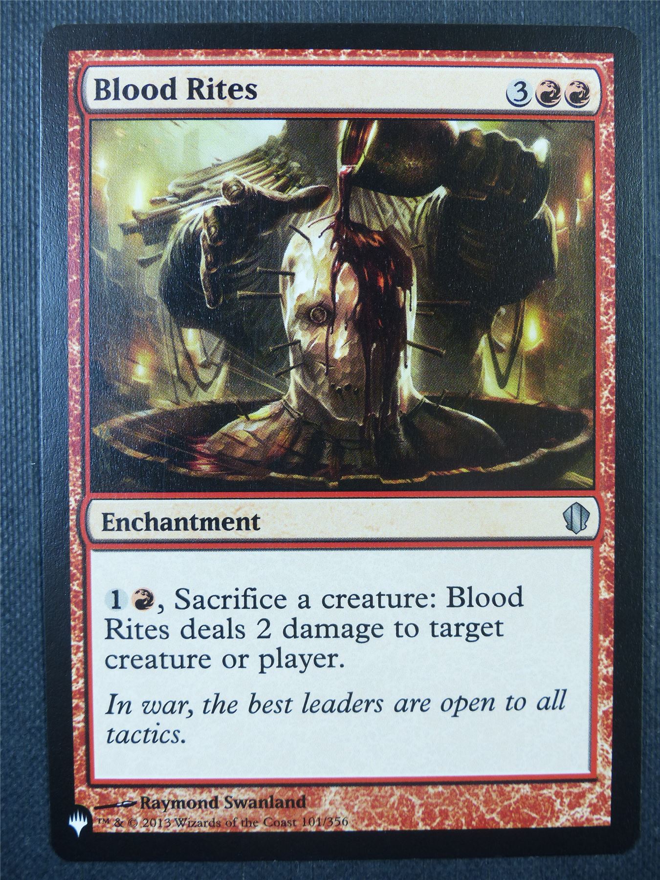 Blood Rites - the List - Mtg Card #6C3