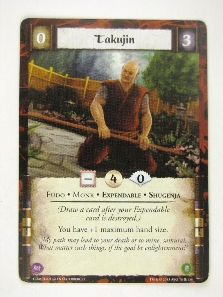 L5R Cards: Coils Of Madness: TAKUJIN # 14G64