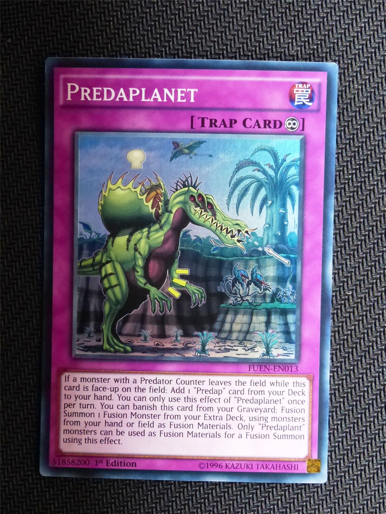 Predaplanet - FUEN - Super Rare - Yugioh Card # 1C16