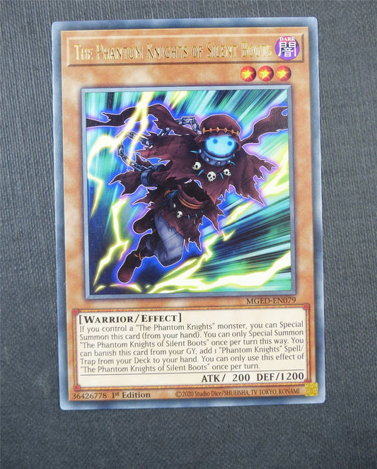 Phantom Knights of Silent Boss MGED Rare 1st Ed - Yugioh Card #5DV