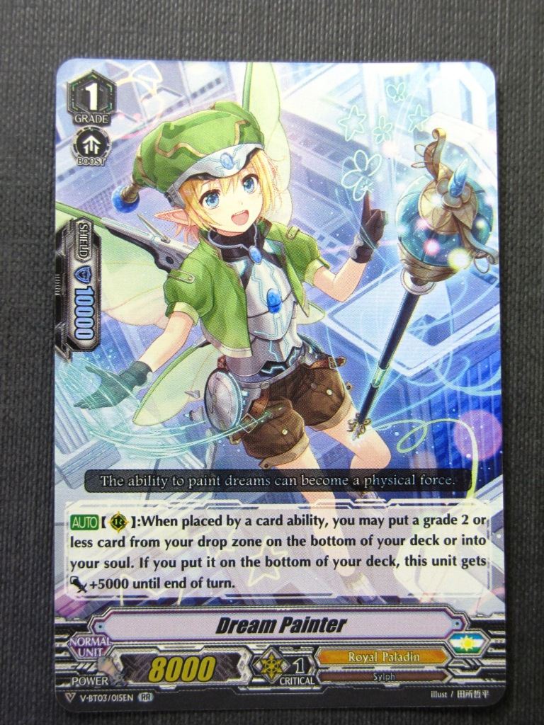 Dream Painter V-BT03 RR - Vanguard Cards # 4B96