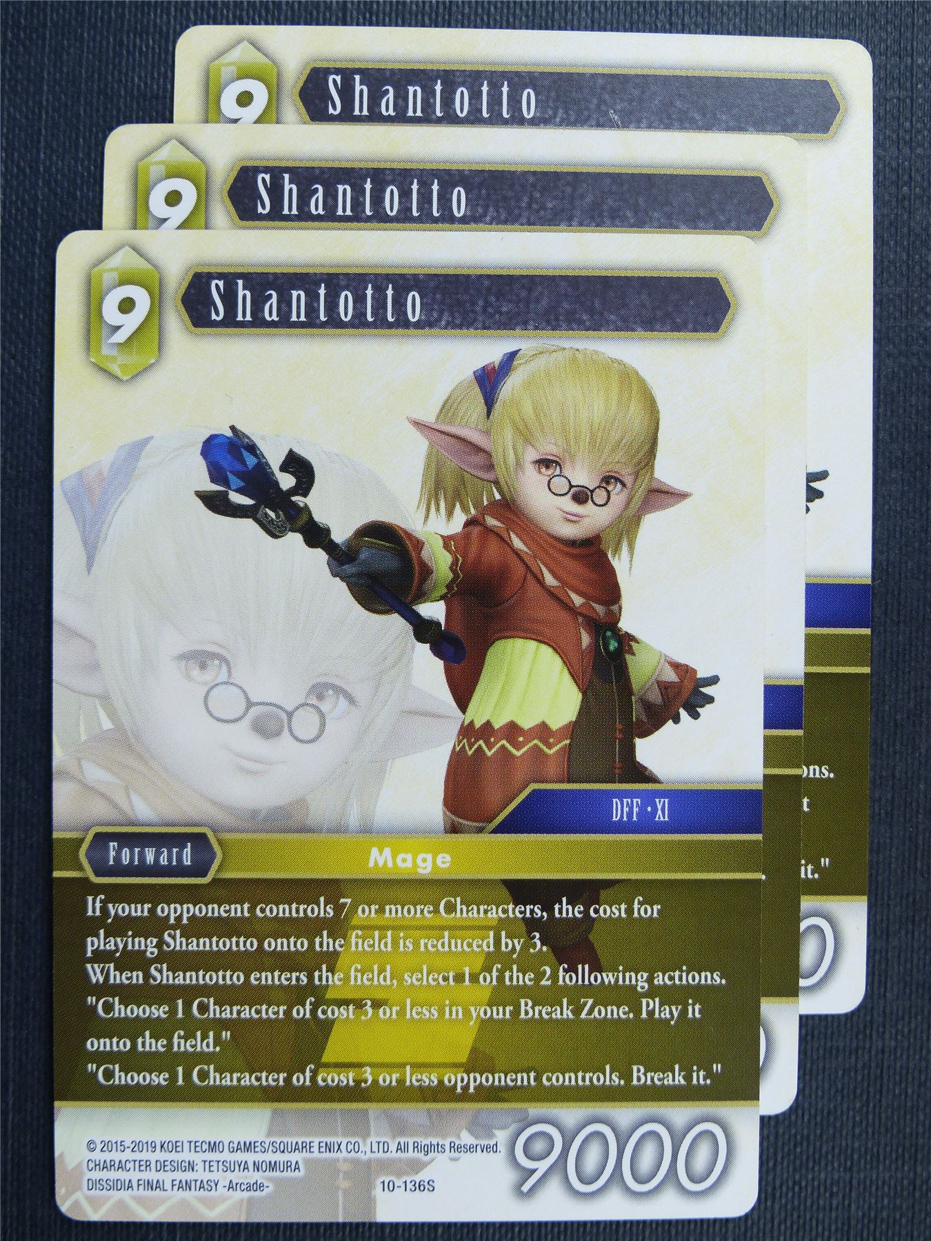 Shantotto 10-126S x3 - Final Fantasy Cards #256