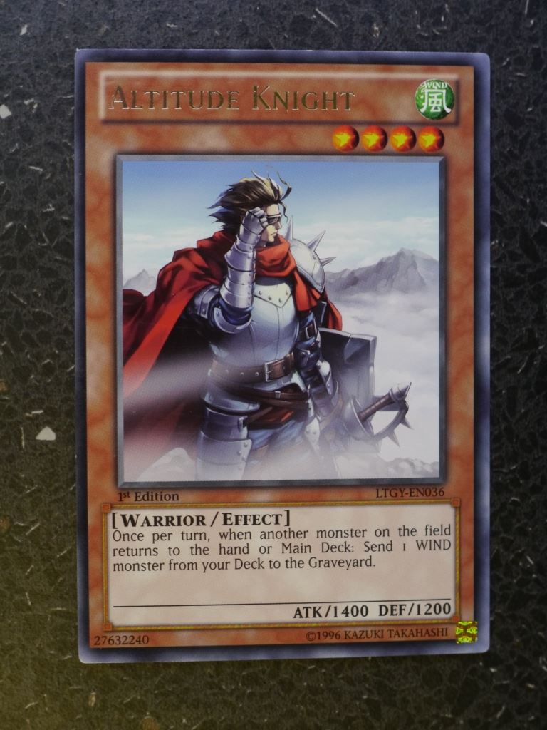 Yugioh Cards: ALTITUDE KNIGHT LTGY RARE # 3G49