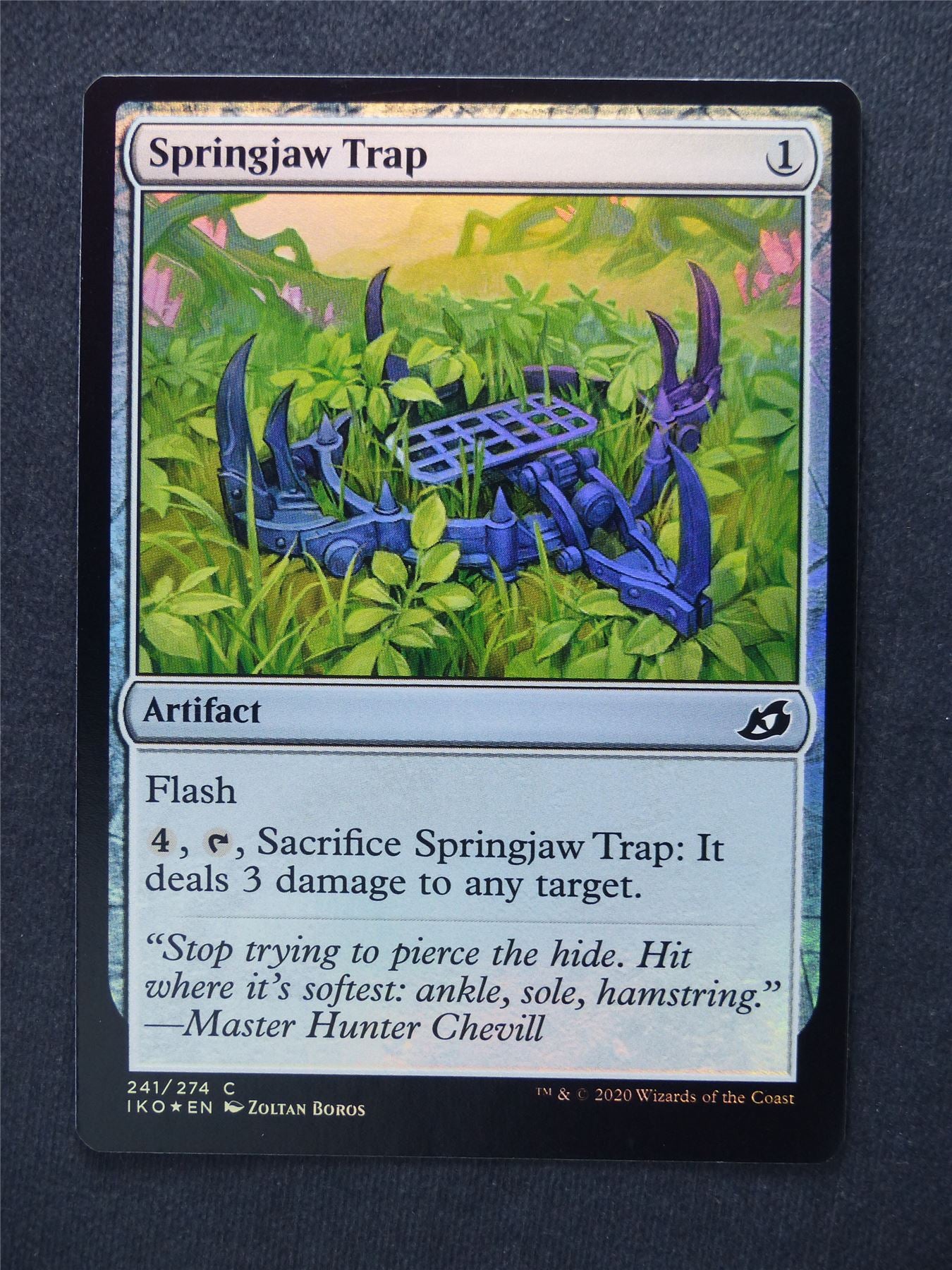 Springjaw Trap Foil - Mtg Magic Cards #UD