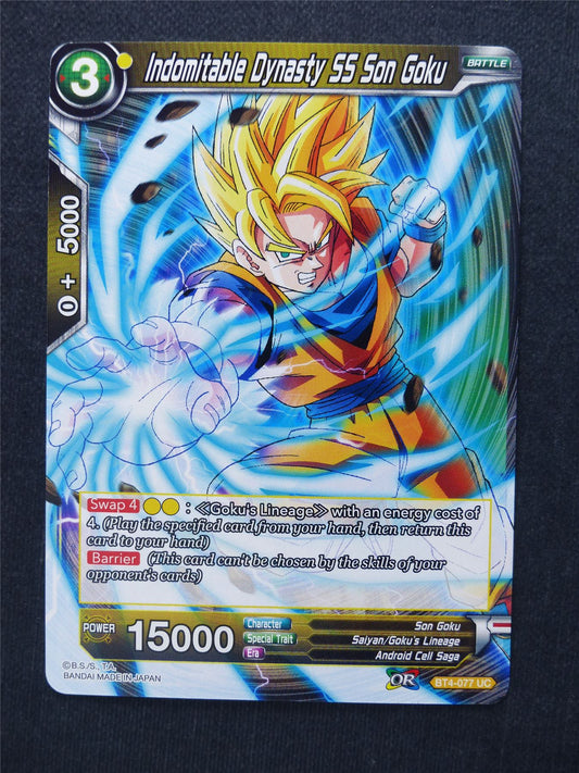 Indomitable Dynasty SS Son Goku - Dragon Ball Super Cards #E2