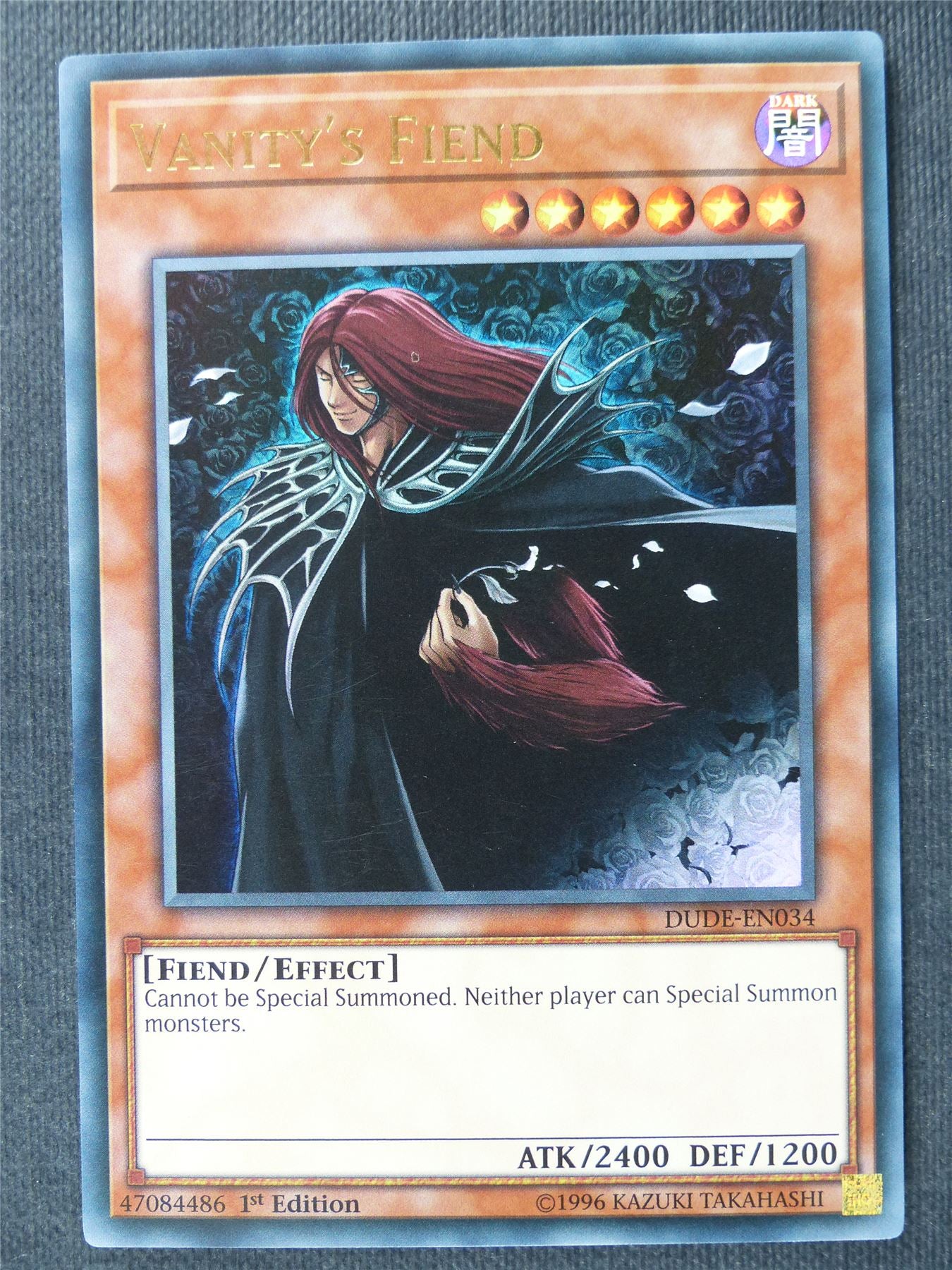 Vanity's Fiend DUDE Ultra Rare - 1st ed - Yugioh Cards #2LX