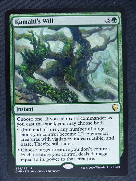 Kamahl's Will - Mtg Magic Cards #I4