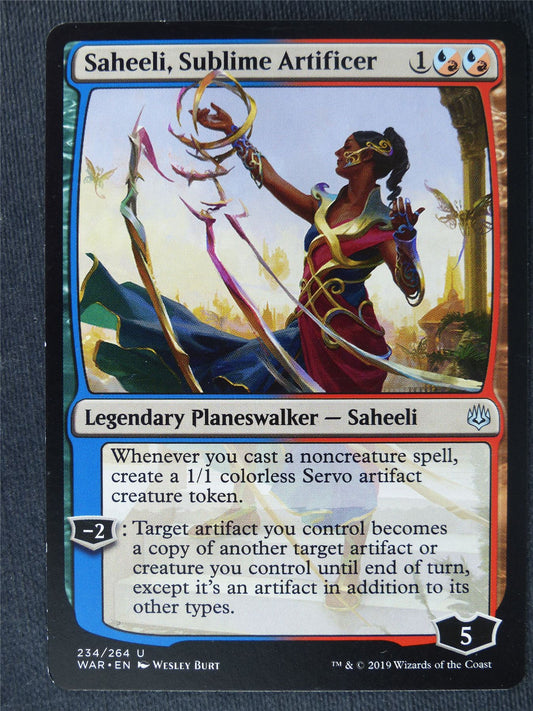 Saheeli Sublime Artificer - Mtg Magic Cards #NK