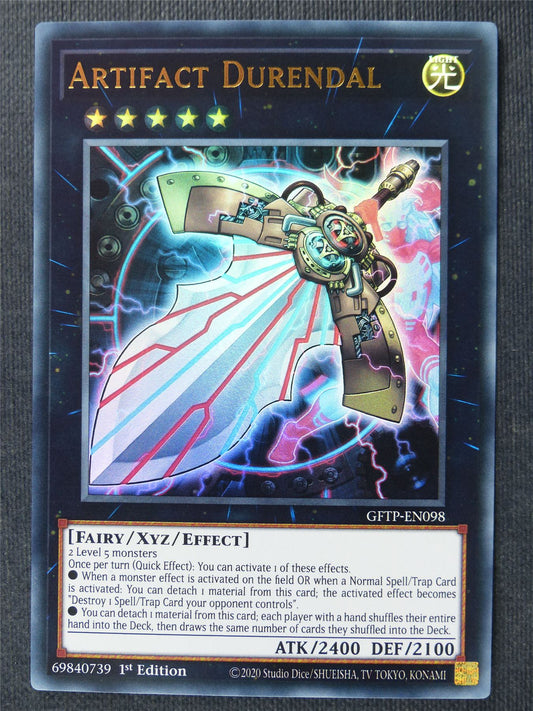 Artifact Durendal GFTP Ultra Rare - 1st ed - Yugioh Cards #2N6