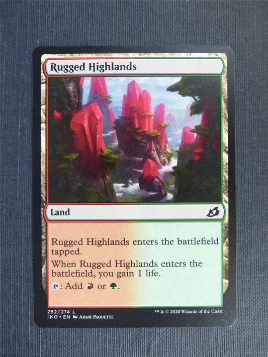 Rugged highlands - C20 - Mtg Card