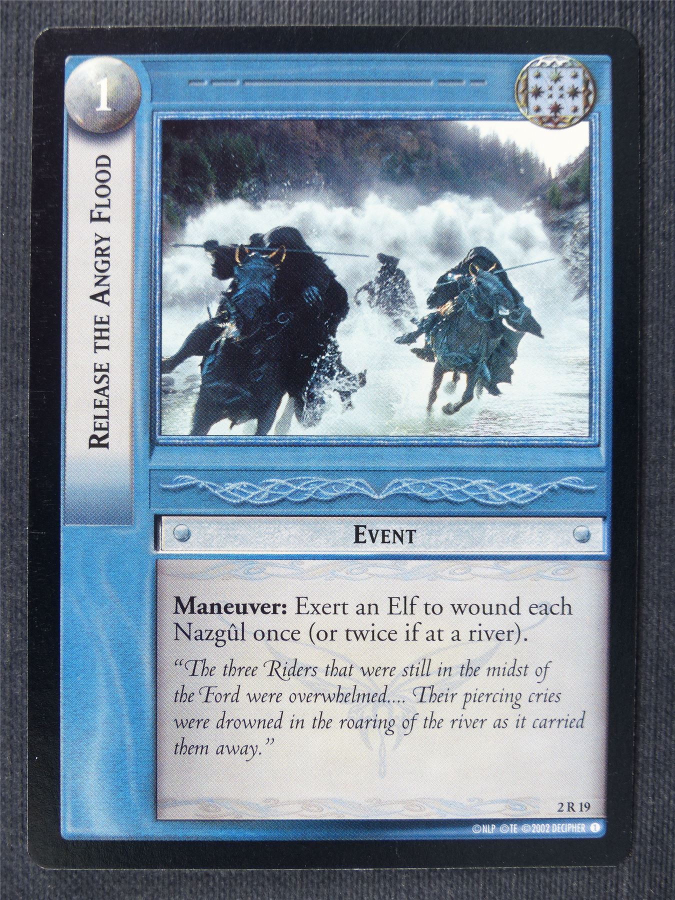 Release the Angry Flood 2 R 19 - LotrR Cards #3CJ