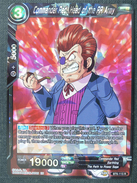 Commander Red head of the RR Army R - Dragon Ball Super Cards #2VQ