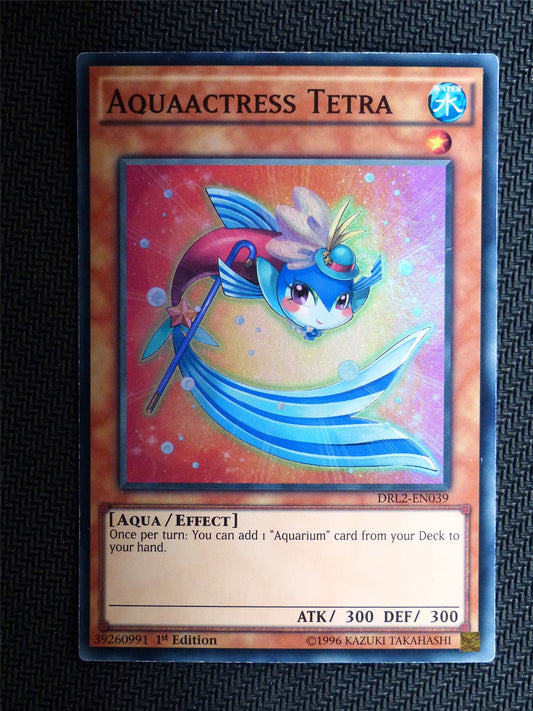 Aquaactress Tetra  - DRL2 - Super Rare - Yugioh Card # 1F29