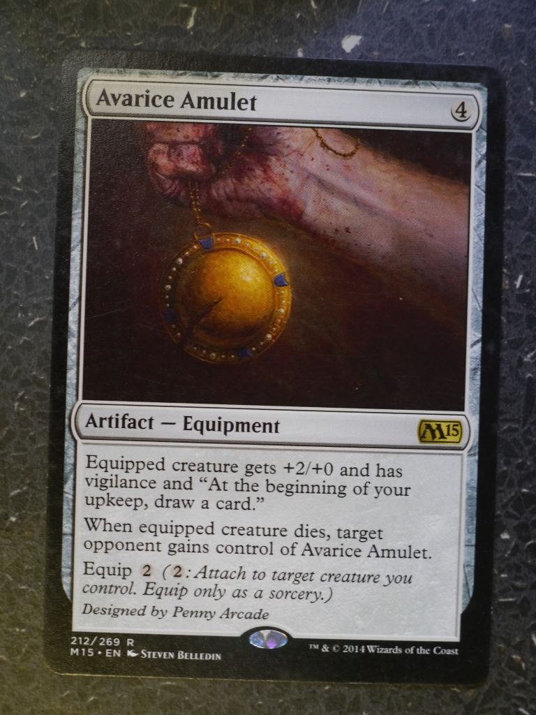 MTG Magic Cards: AVARICE AMULET # 6J40