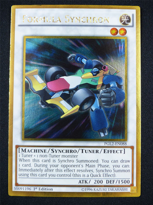 Formula Synchron PGL2 Gold Rare played - 1st ed Yugioh Card #11J