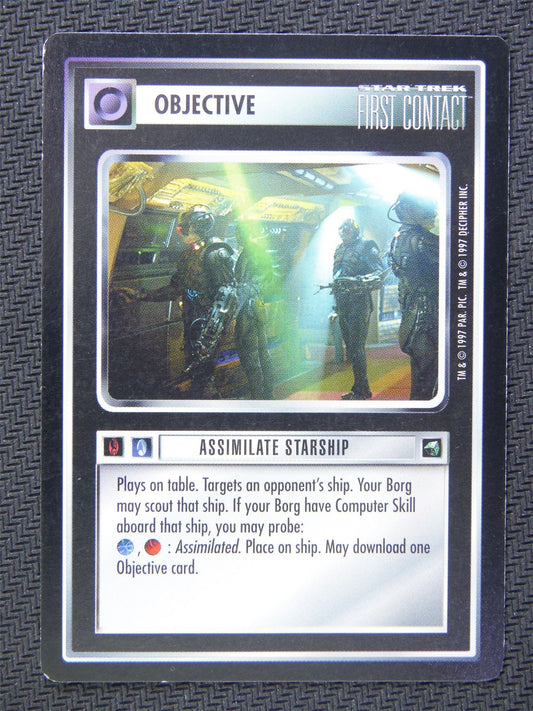 Objective Assimilate Starship - Star Trek CCG First Contact #5BN