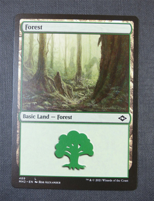 Forest - Land - Mtg Card #55F