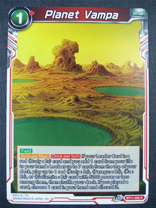 Planet Vampa BT11 R - Dragon Bal Super Card #93M