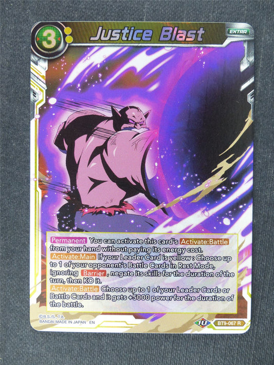Justice Blast - Dragon Ball Super Cards #GT