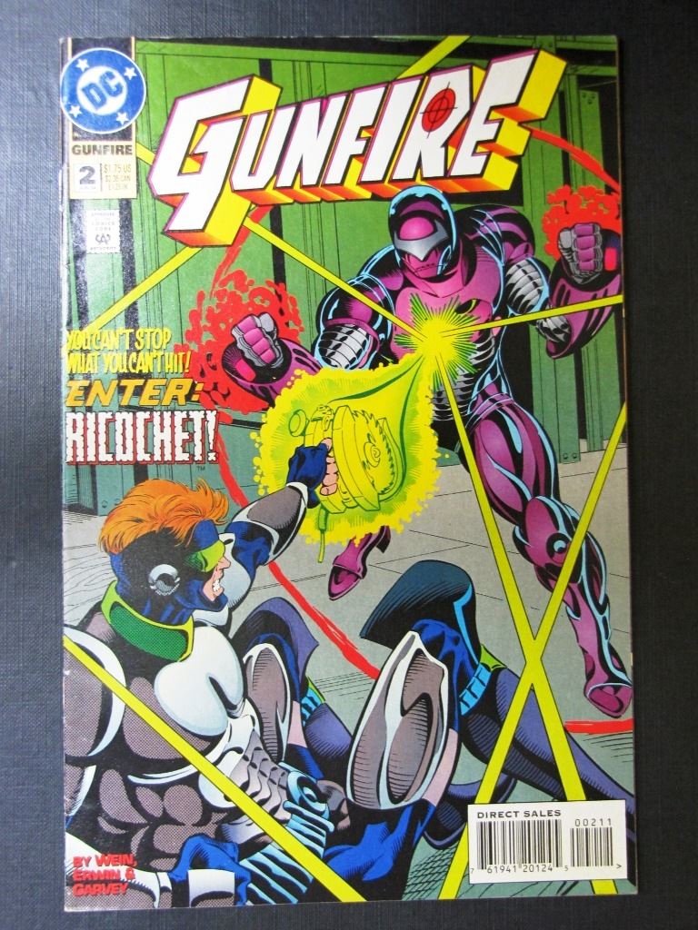 GUNFIRE #2 - DC Comics #1A8