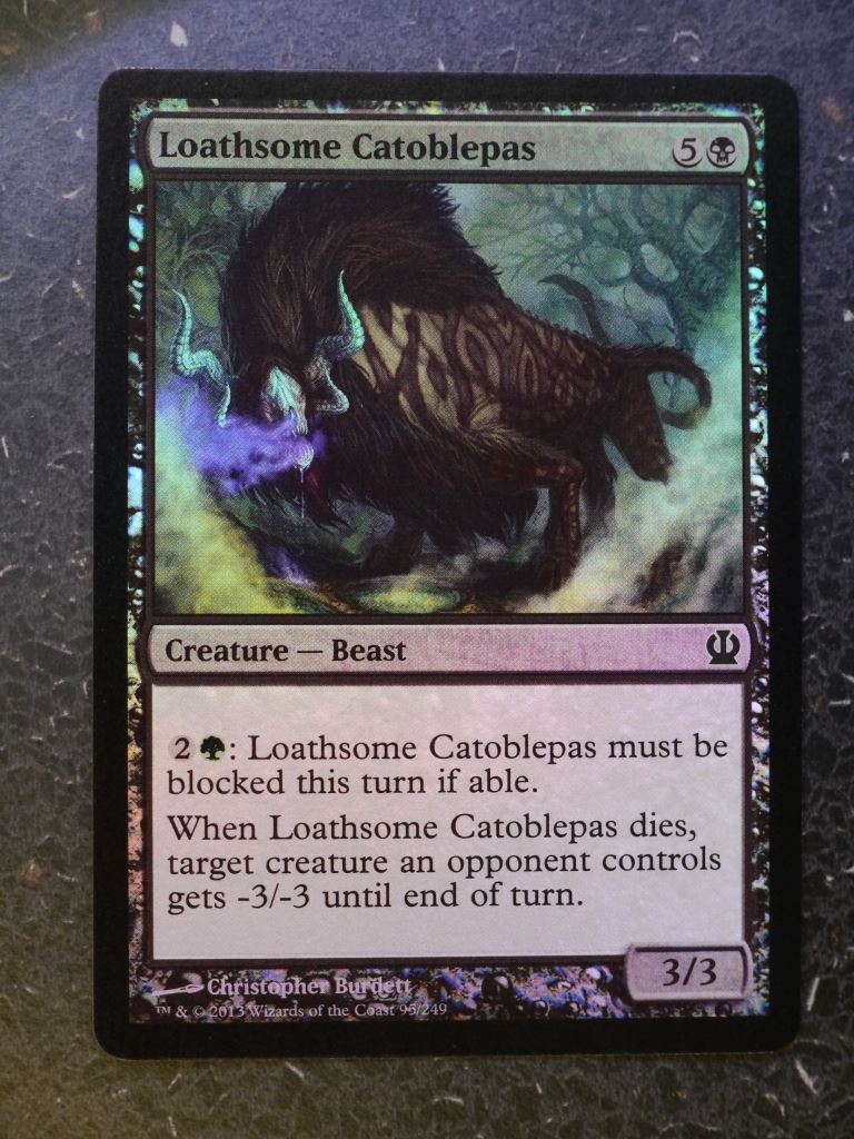 MTG Magic Cards: LOATHSOME CATOBLEPAS FOIL # 4J7