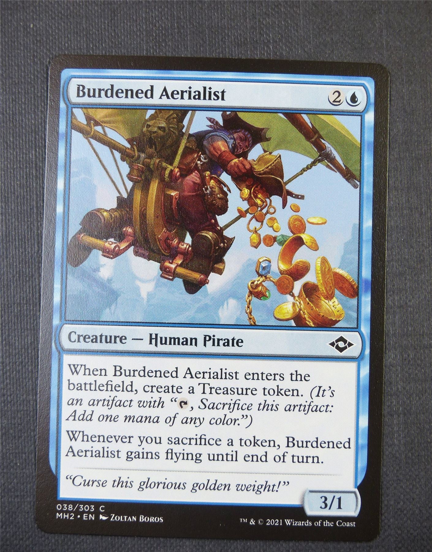 Burdened Aerialist - Mtg Card #4ZN
