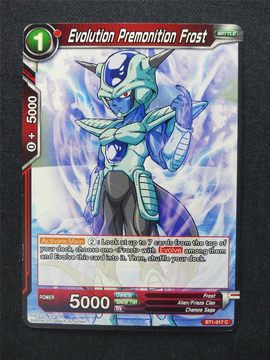 Evolution Premonition Frost - Dragon Ball Super Cards #EC
