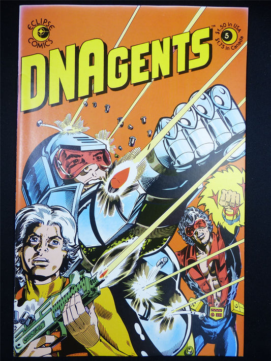 DNAgents #5 - Eclipse Comic #1GR