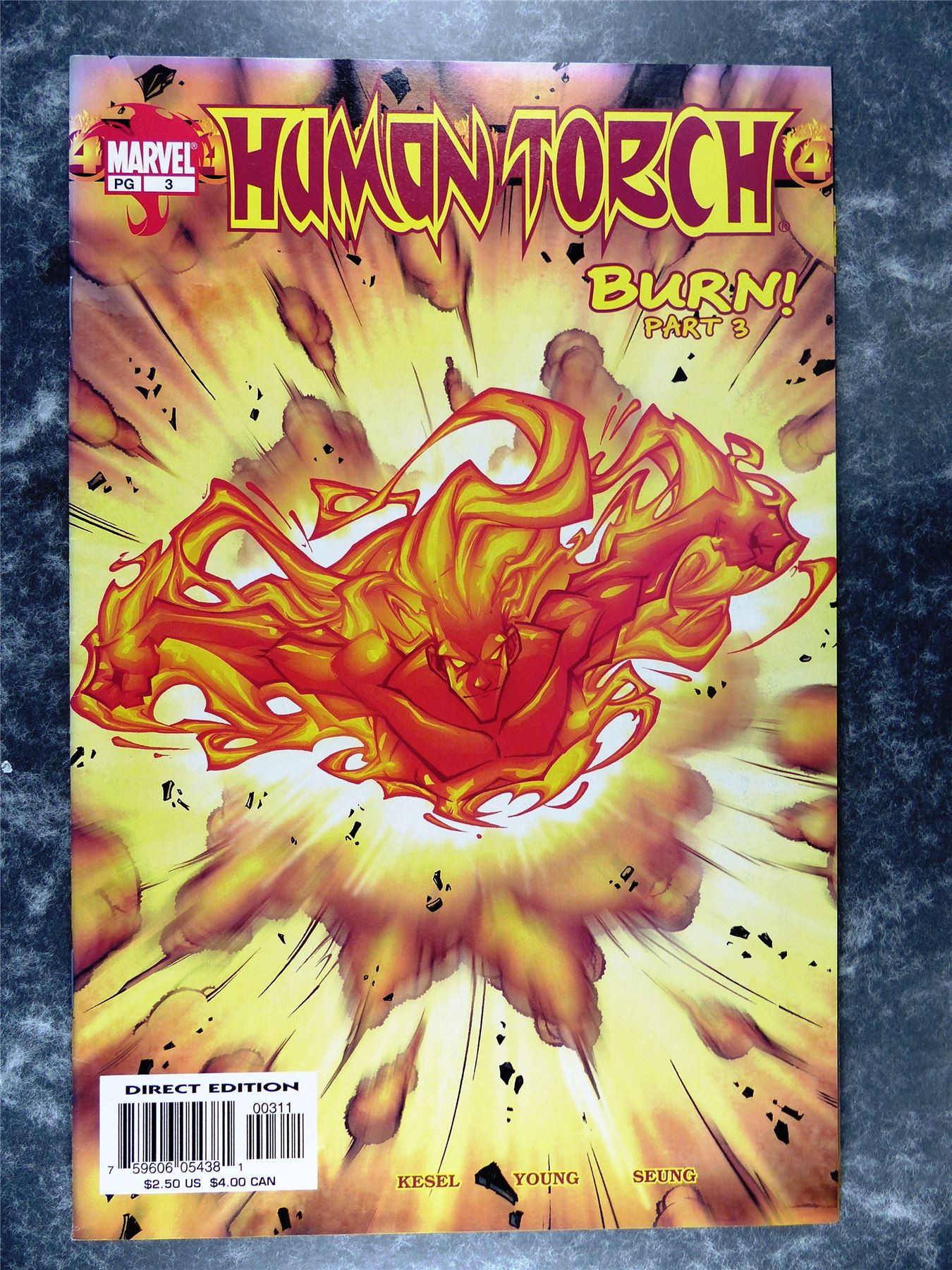 HUMAN Torch #3 - Marvel - Comic #J1