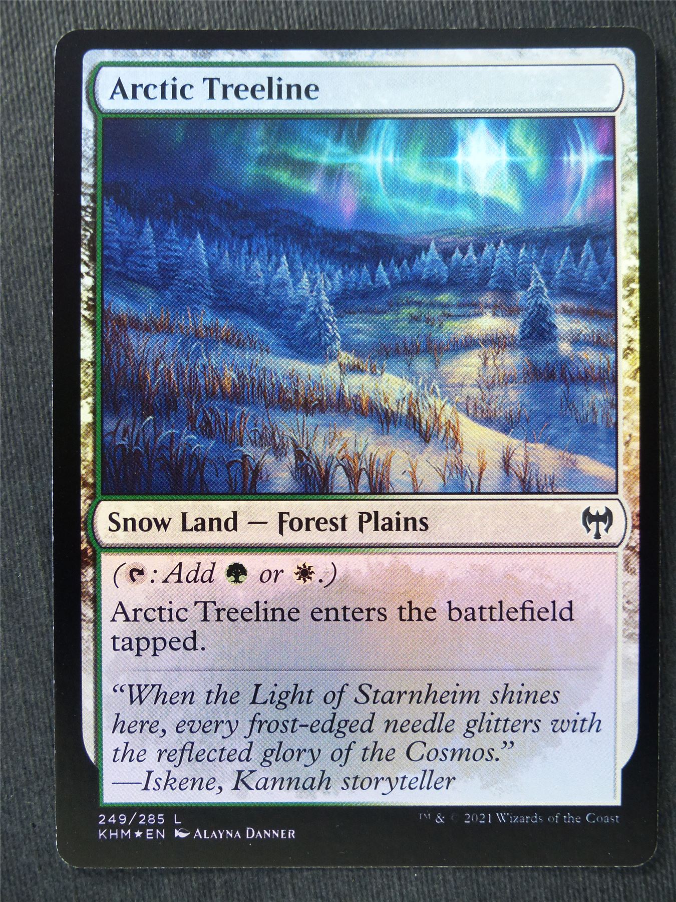 Arctic Treeline Foil - Mtg Magic Cards #Y4