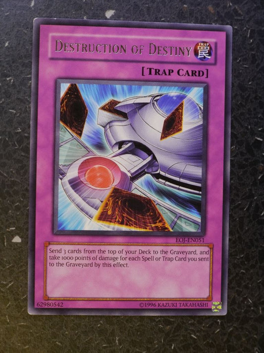 Yugioh Cards: DESTRUCTION OF DESTINY EOJ SUPER RARE # 4A78