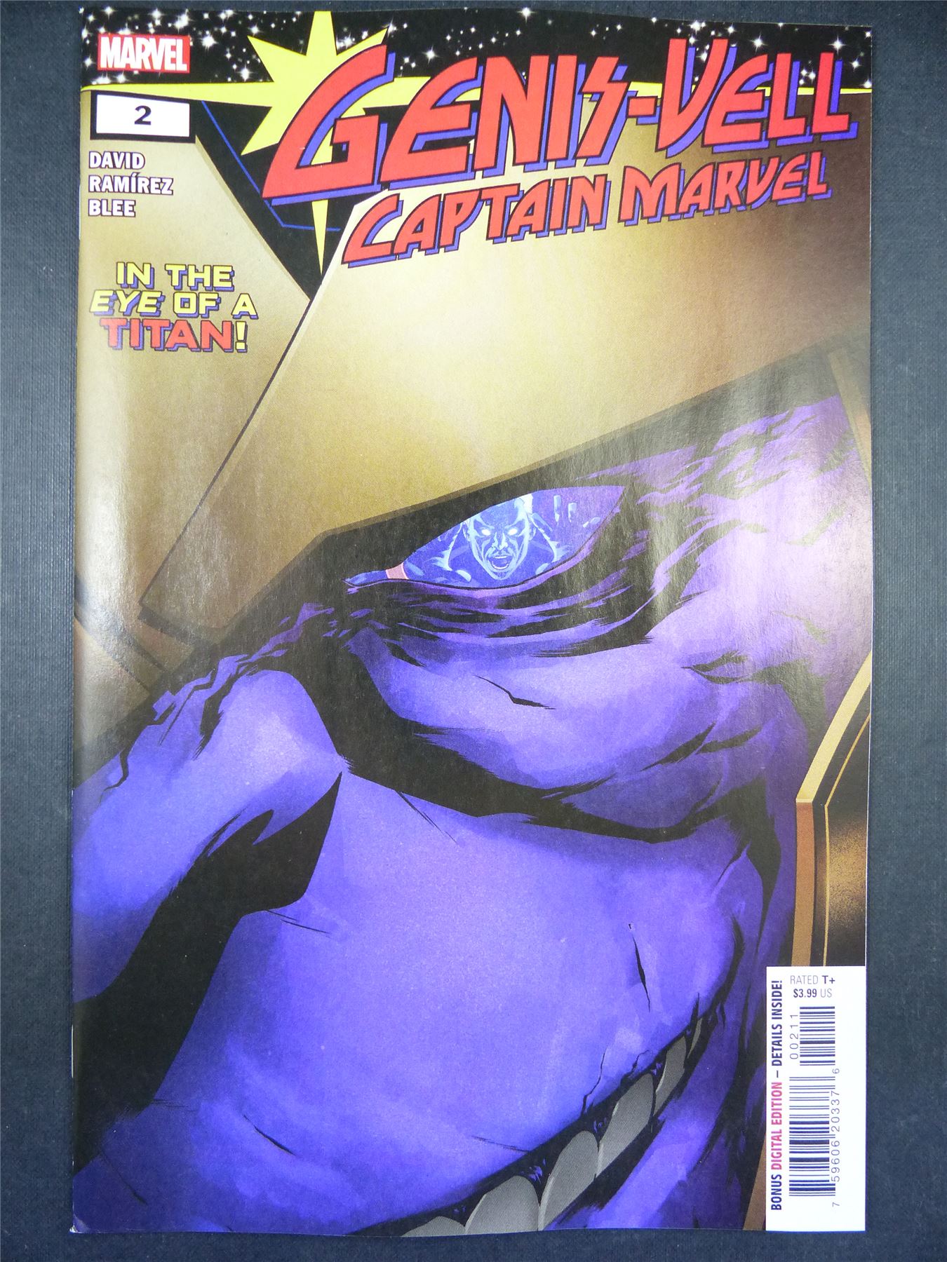 Genis-Vell: CAPTAIN Marvel #2 - Oct 2022 - Marvel Comics #6CN