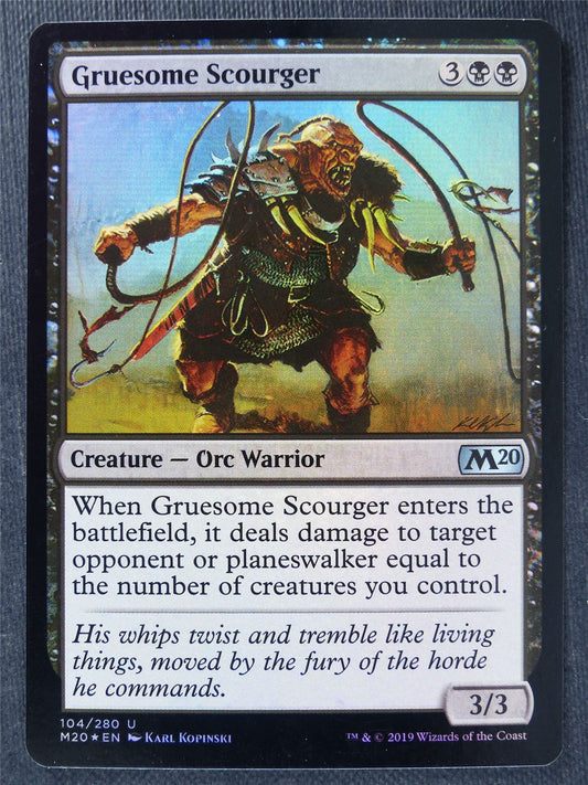 Gruesome Scourger Foil - Mtg Magic Cards #QC