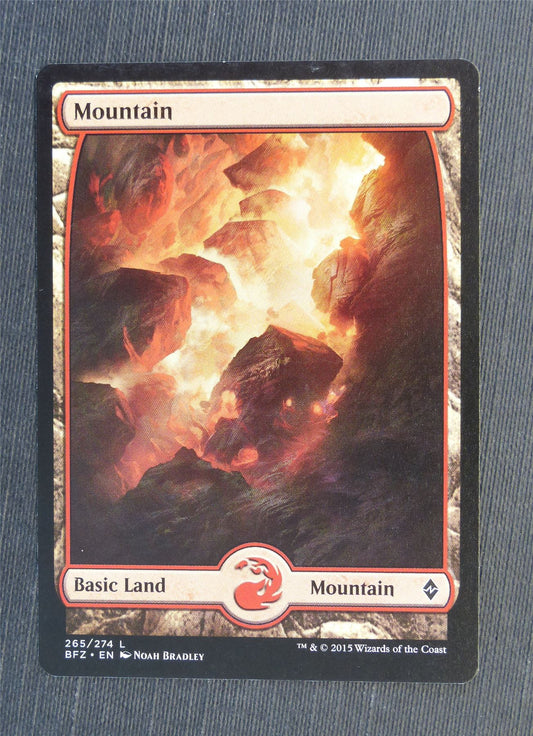 Mountain Full Art 265/274 - Mtg Magic Cards #5EK