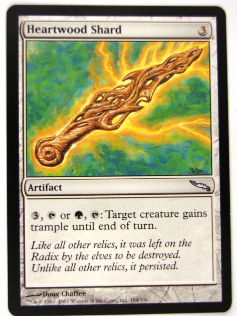 MTG Magic: the Gathering Cards: HEARTWOOD SHARD: MRD