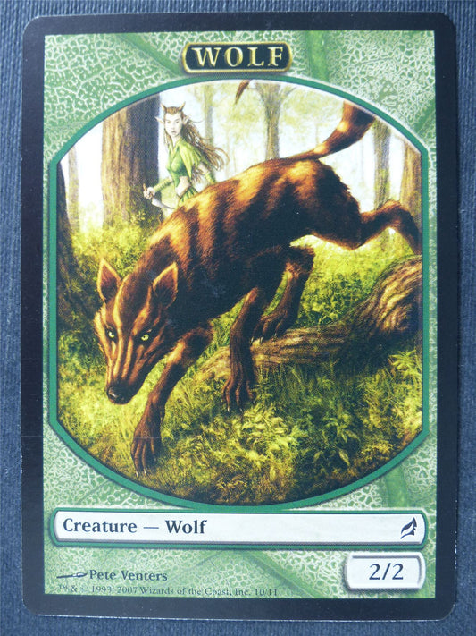 Wolf Token - Mtg Card #4NB