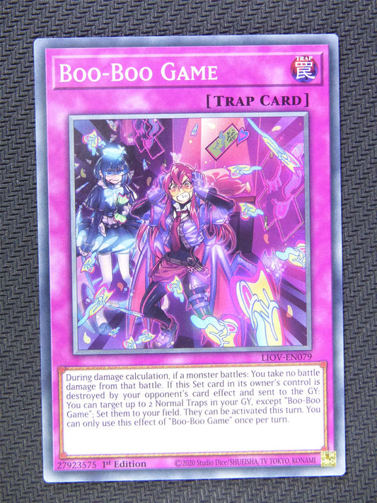 Boo Boo Game LIOV 1st Ed - Yugioh Cards #5CZ