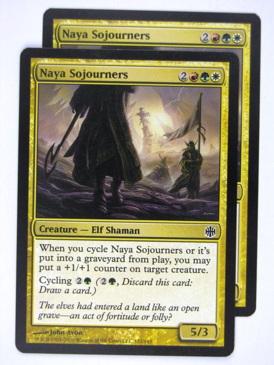 MTG Magic Cards: NAYA SOJOURNERS x2 # 20D5