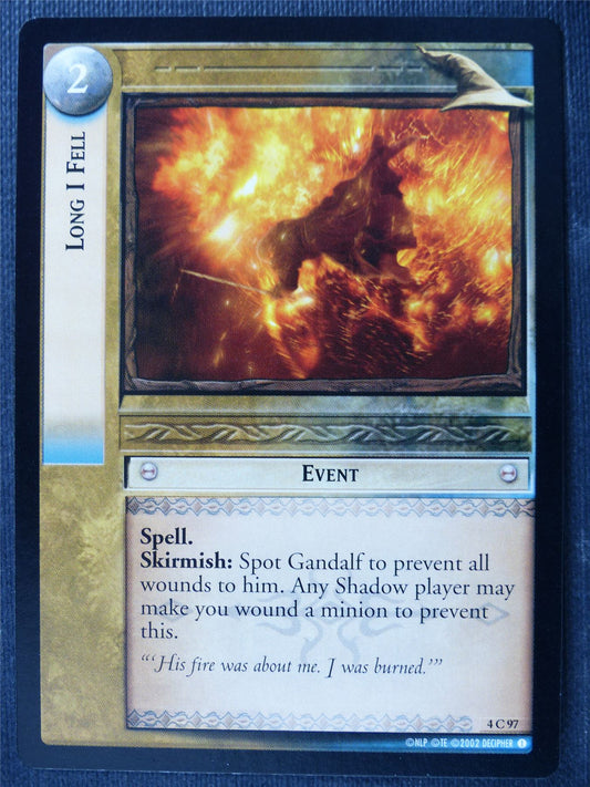 Long I Fell 4 C 97 - LotR Card #46T