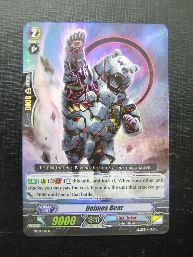 Deimos Bear Promo Holo - Vanguard Card # 5G22